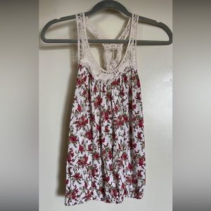 Floral Iris Basic Top 🌺